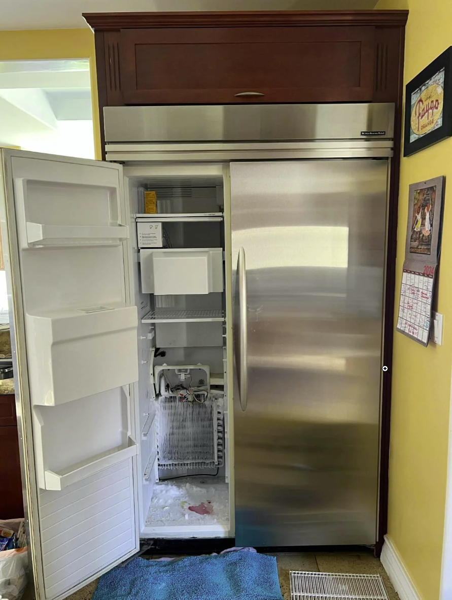 KitchenAid built-in refrigerator service